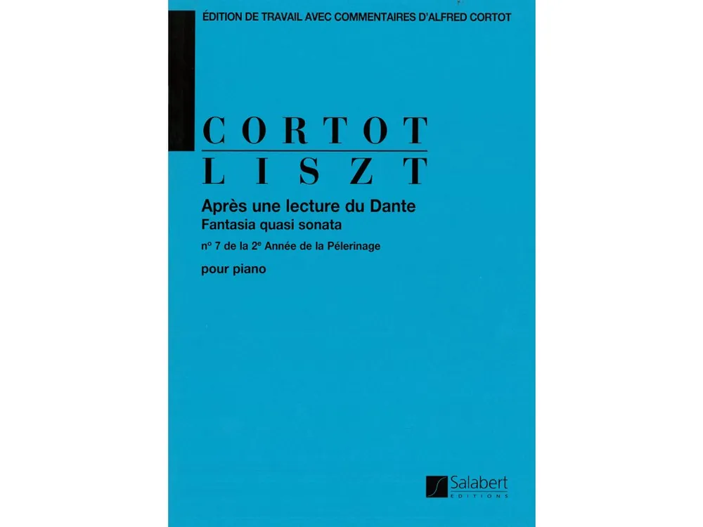 Zlevněný Noty pro piano Après une lecture du Dante, Fantasia quasi sonata