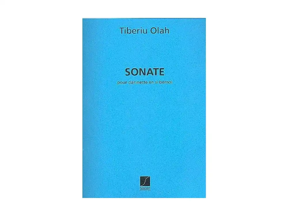 Noty pro klarinet Sonate Novinka