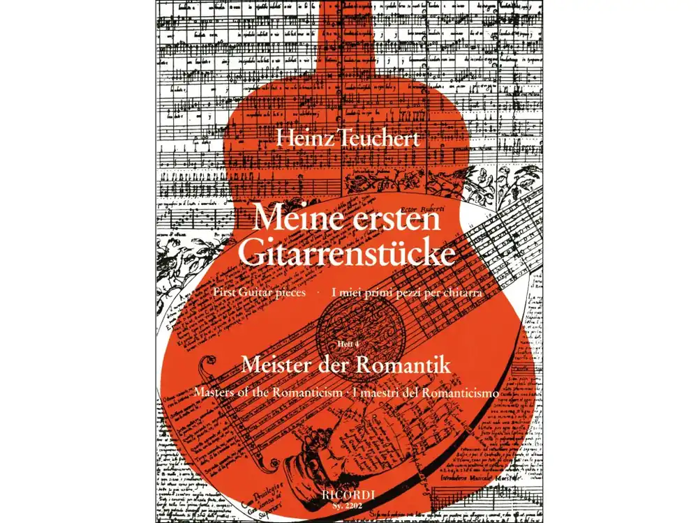 Bezpečná Platba Noty pro kytaru Meine ersten Gitarrenstücke - Meister der Romantik