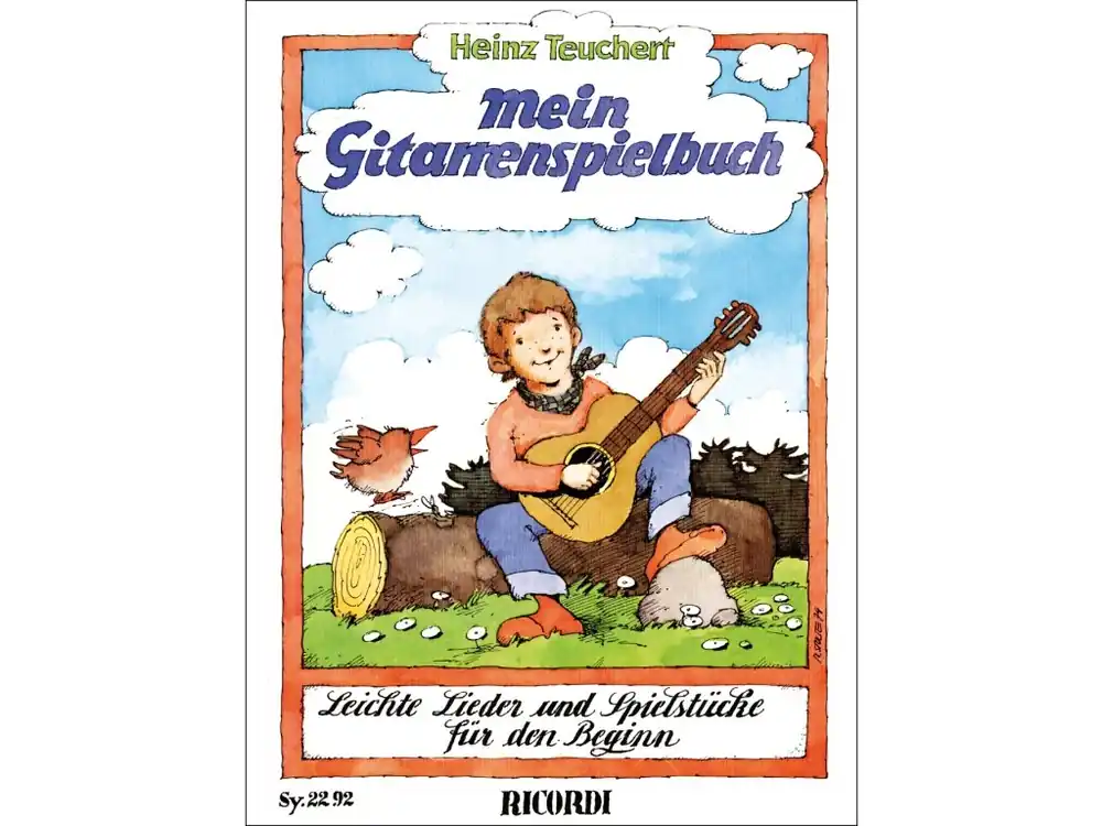 Autentický Noty pro kytaru Mein Gitarrenspielbuch