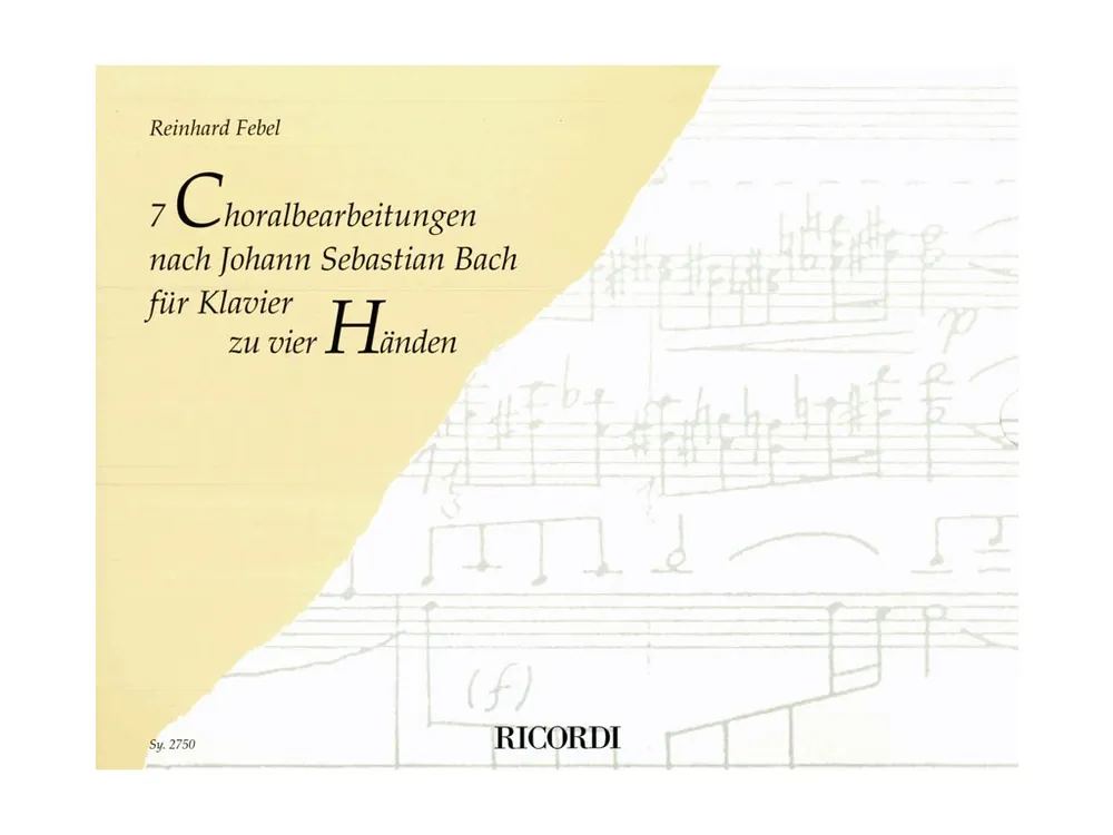 Koupit Online Noty pro piano 7 Choralbearbeitungen nach Johann Sebastian Bach