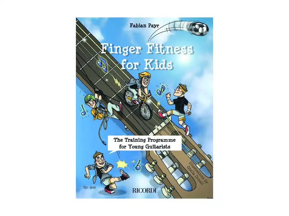 Nízká Cena Noty pro kytaru Finger Fitness for Kids