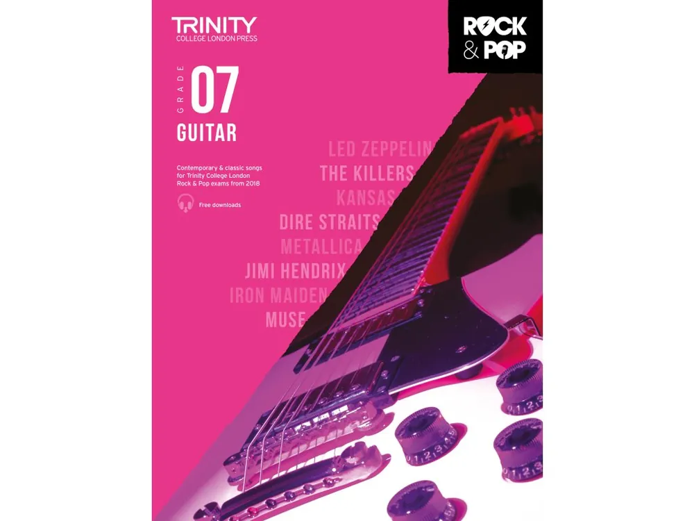 Noty pro kytaru Trinity Rock and Pop Guitar Grade 7 Výhodná Nabídka