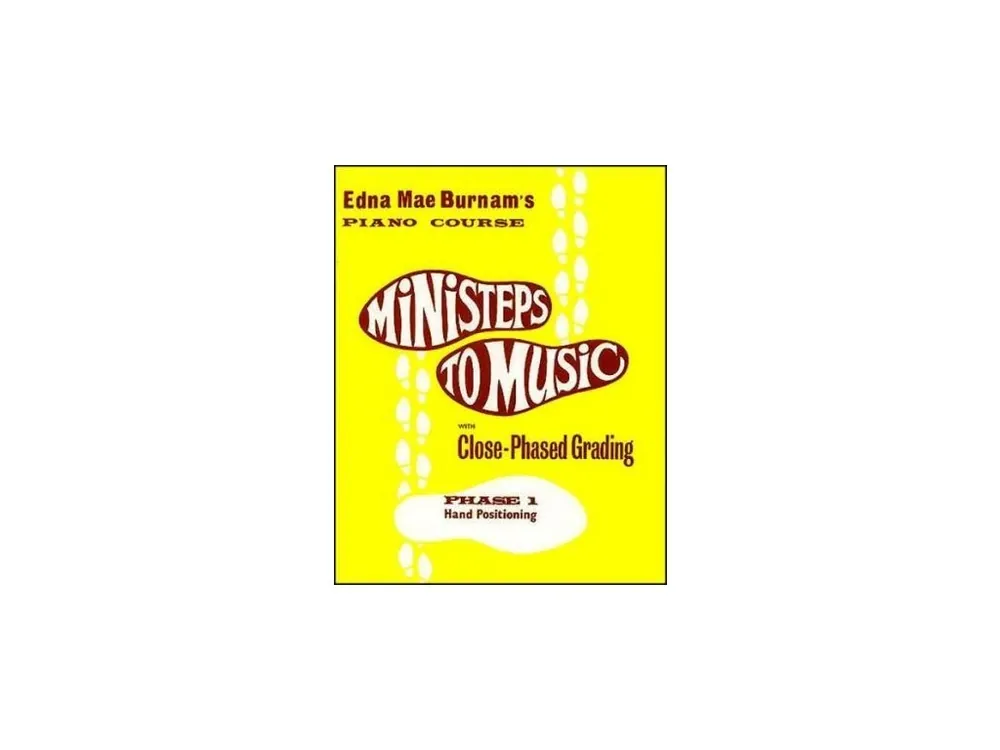 Noty pro piano Ministeps To Music Phase 1 Hand Positioning Cenový Hit