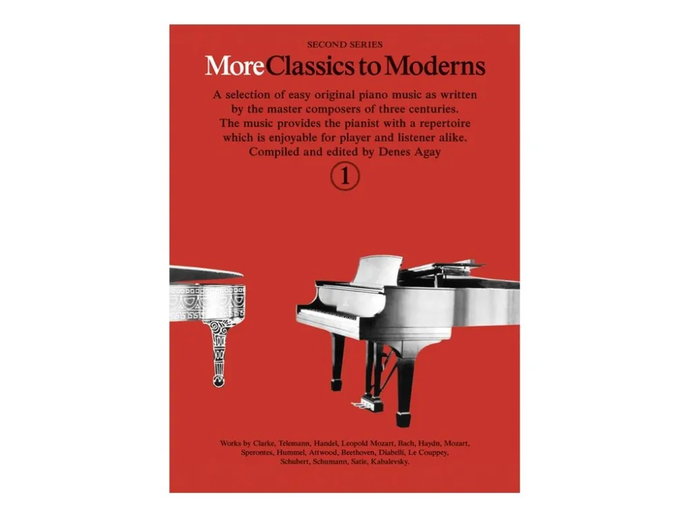 Noty pro piano More Classics To Moderns 1 Ověřený
