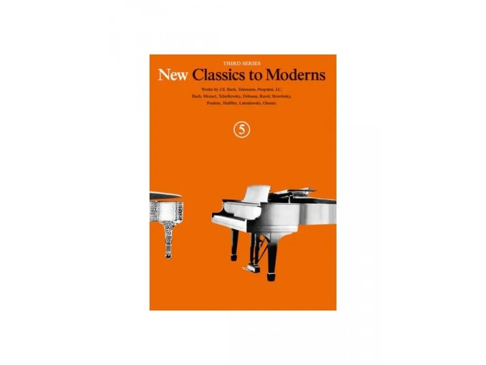Noty pro piano New Classics to Moderns Book 5 Aktuální