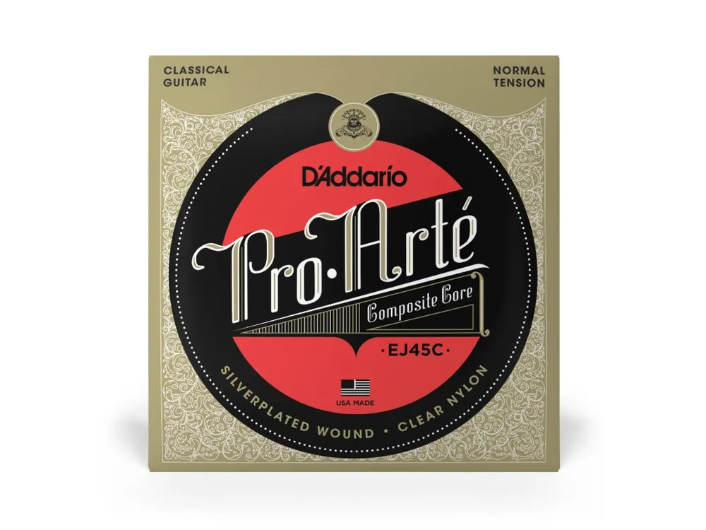 Top Prodej D‘Addario EJ45C Pro-Arte Composite Classical Guitar Strings, Normal Tension