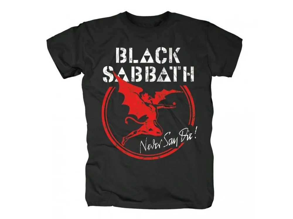 Triko BLACK SABBATH Archangel Never Say Die Unisex L Expresní Doručení