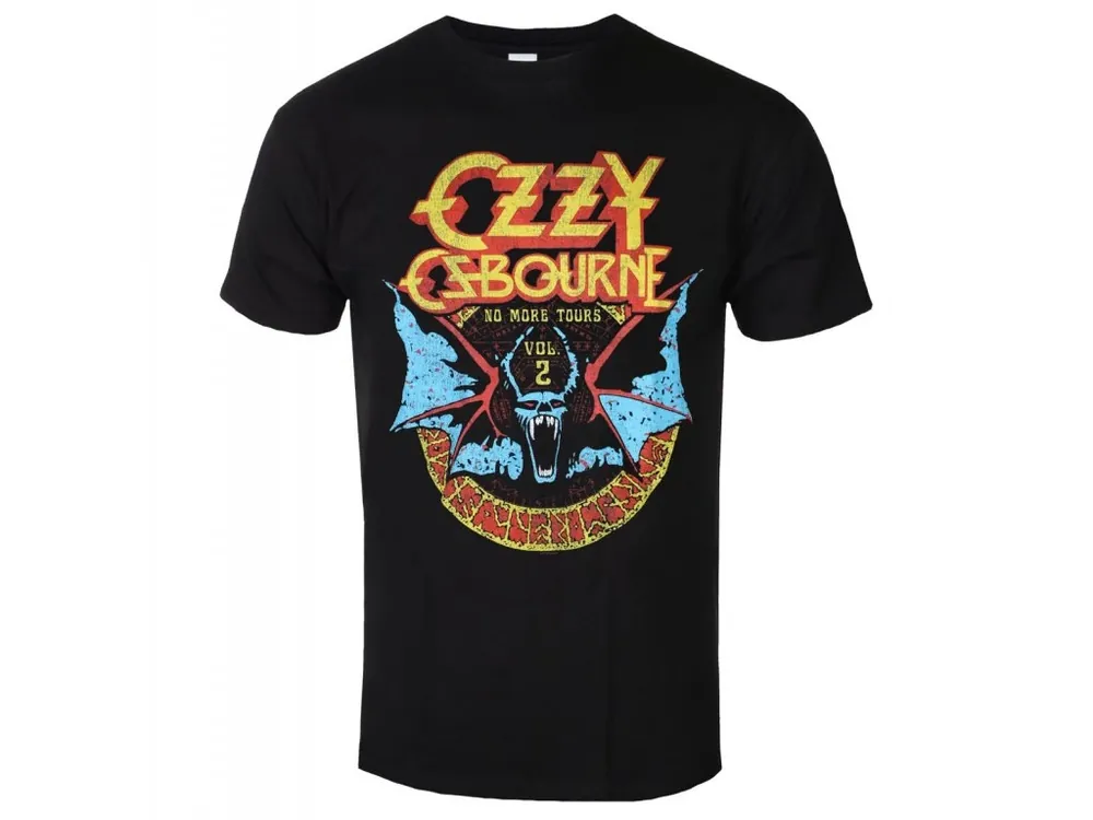 Expresní Doručení Tričko OZZY OSBOURNE Bat Circle Collectors Item Unisex XL