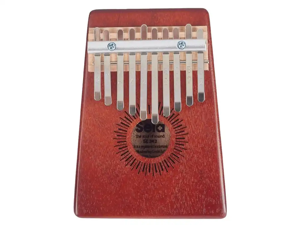 Bezpečná Platba Kalimba SELA Kalimba Mahogany 10 Red