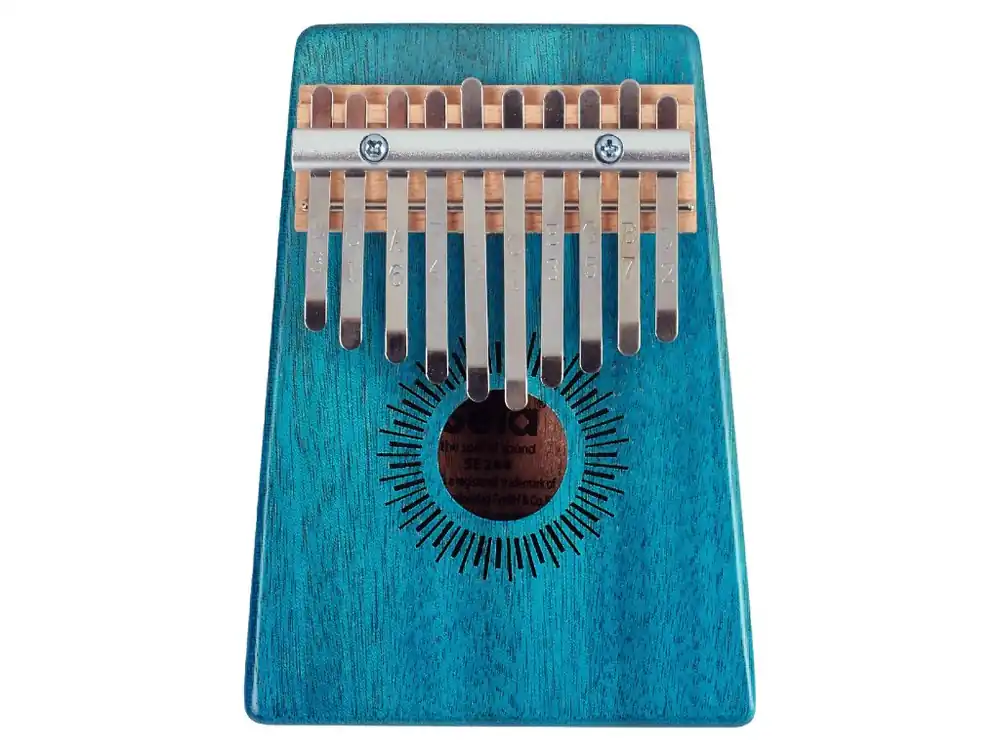 Finální Výprodej Kalimba SELA Kalimba Mahogany 10 Blue