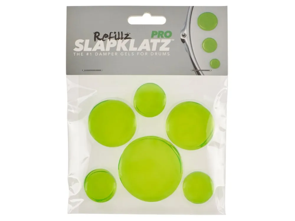 Odeslání Ihned Tlumítka blan a činelů SLAP KLATZ PRO Refillz - Alien Green