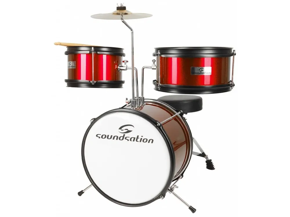 Odeslání Ihned Dětská bicí souprava SOUNDSATION JDK313 Red