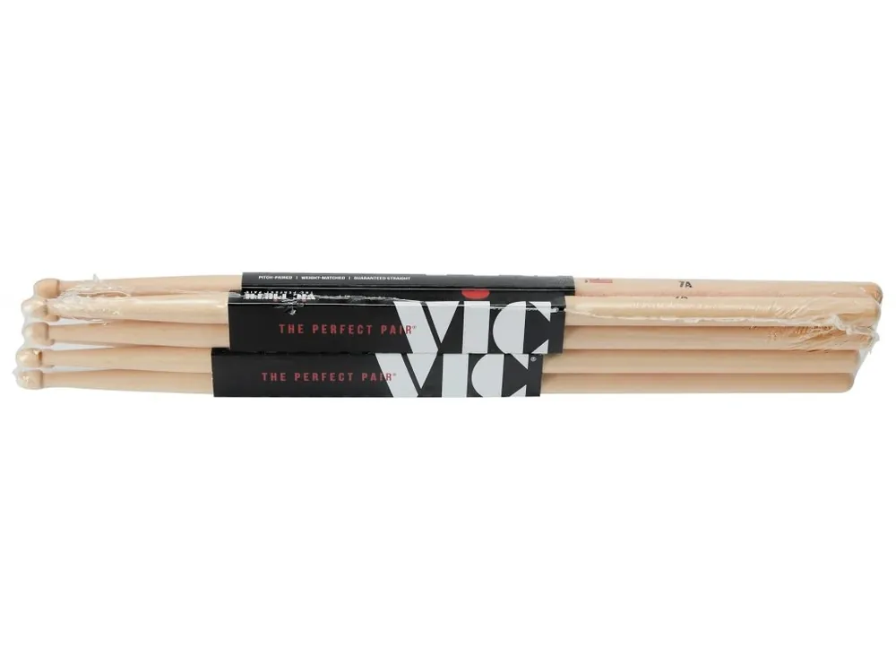 Zvýhodněný set hickorových paliček VIC FIRTH 7A 4 Pack Nejlepší Cena