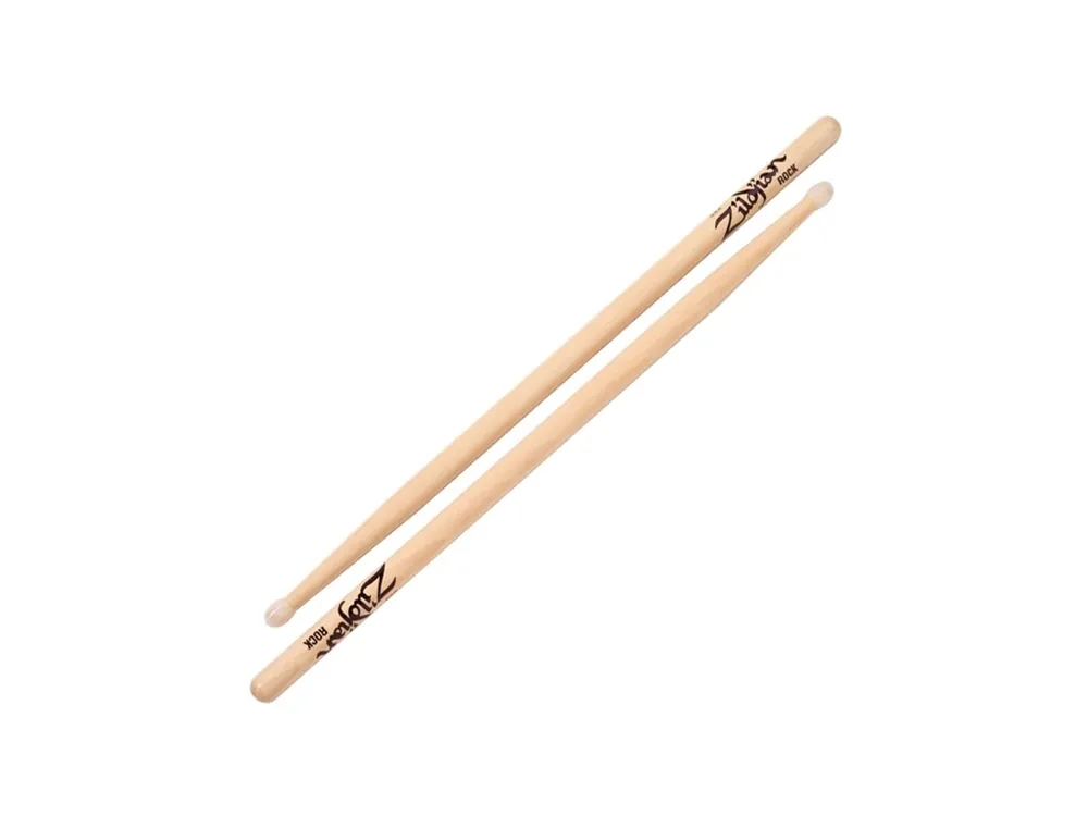 Časově Omezené Hickorové paličky ZILDJIAN Rock Nylon Natural
