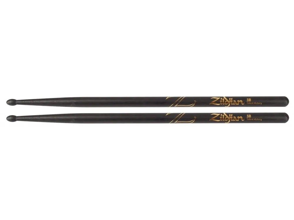 Hickorové paličky ZILDJIAN 5B Wood Black Expresní Doručení