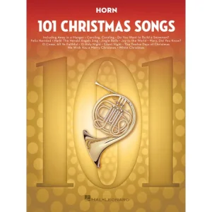 101 Christmas Songs for Horn / 101 vánočních písní pro lesní roh Zlevněný