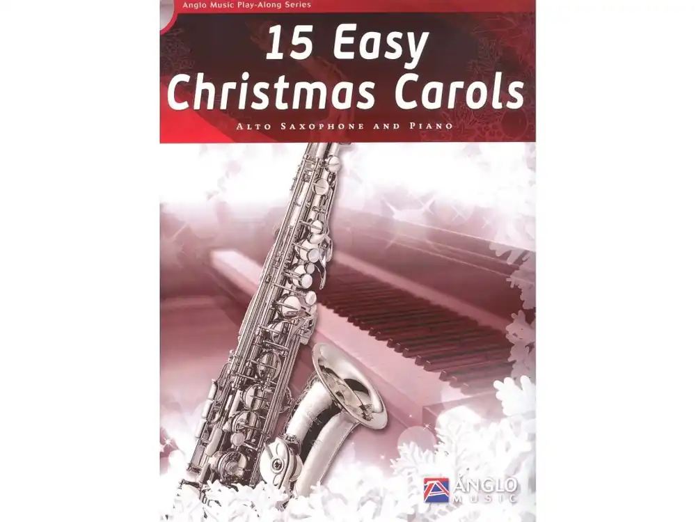 15 Easy Christmas Carols + CD / altový saxofon + klavír Akční Nabídka