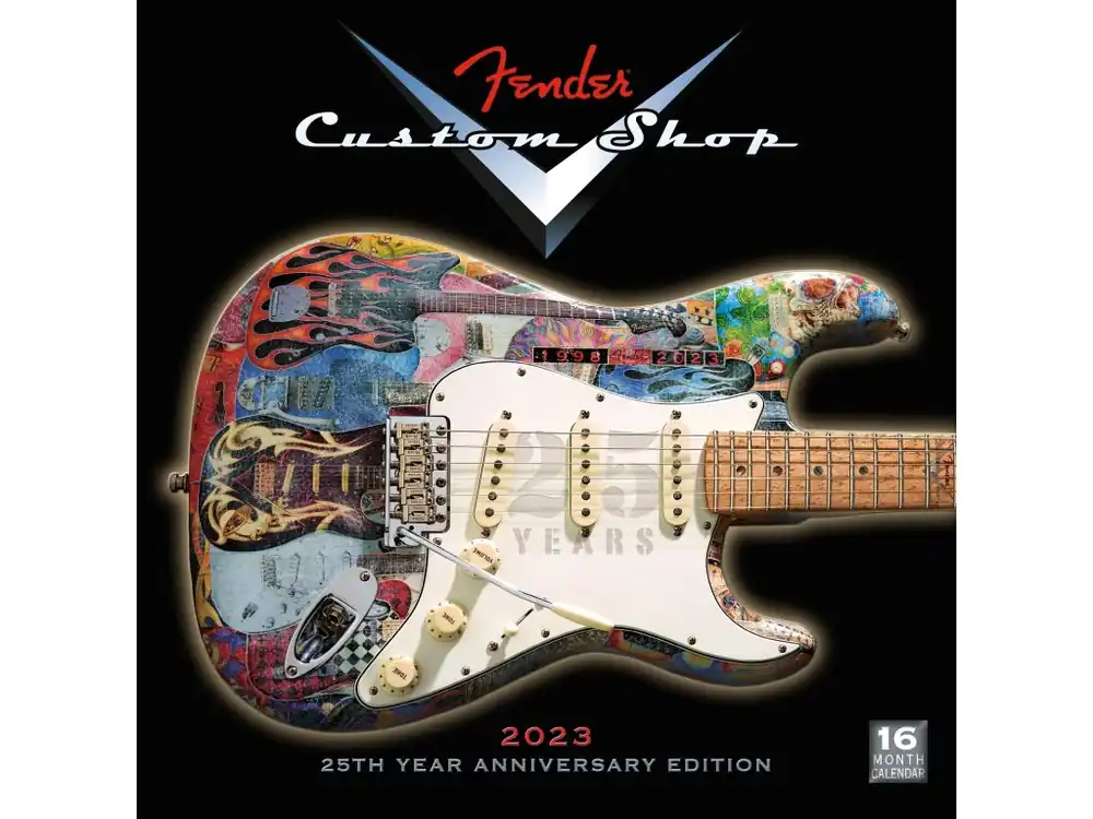 Nejlepší Volba Kalendář 2023 Fender® Custom Shop Calendar
