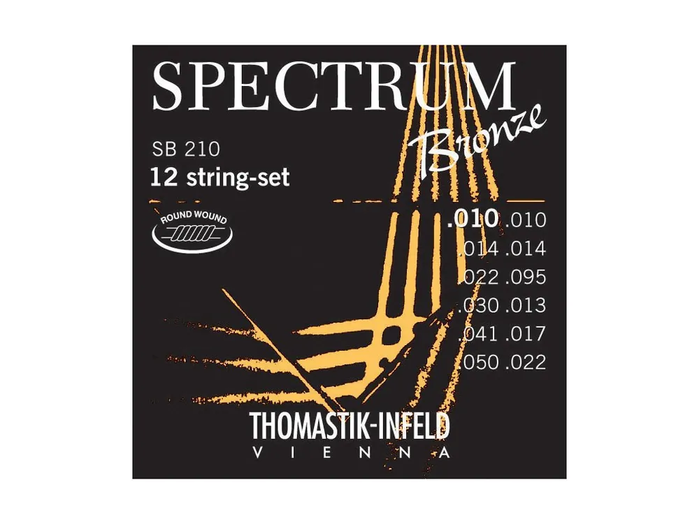 Struny pro12tistrunnu kytaru THOMASTIK SPECTRUM SB210 Akční Nabídka