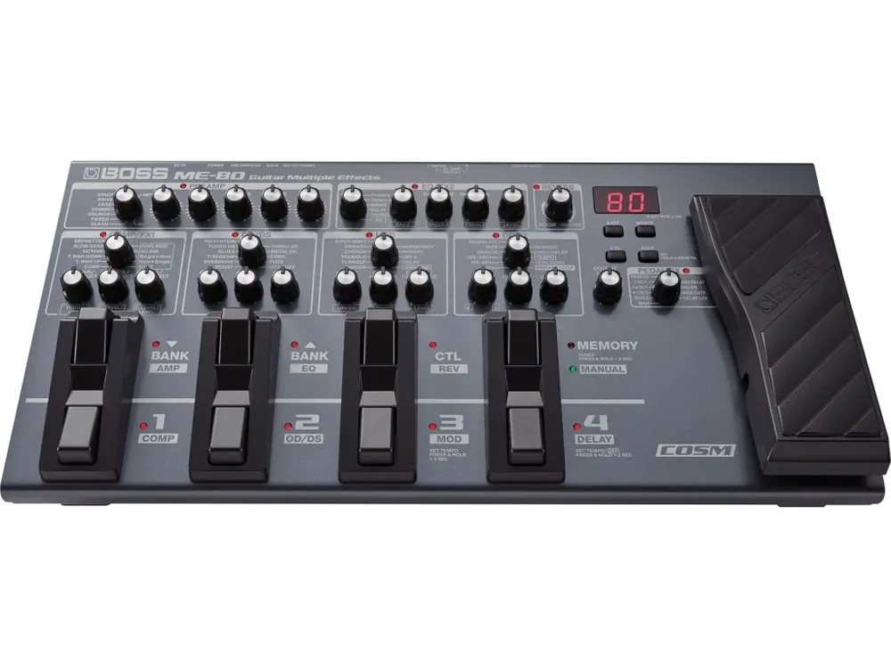 Objednat Nyní Multiefekt BOSS ME-80