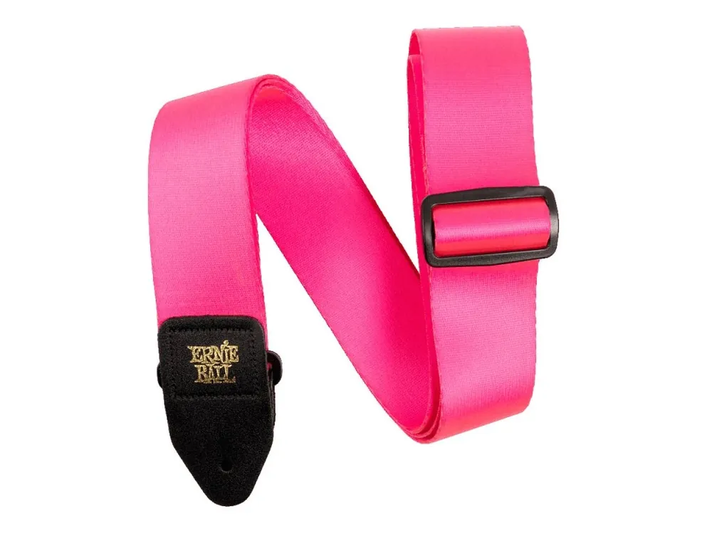Pouze Dnes Kytarový popruh ERNIE BALL Neon Pink Premium Strap