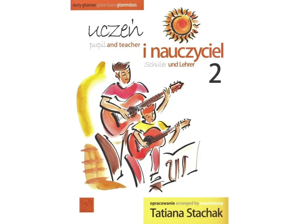 Expresní Doručení STACHAK, Tatiana - Pupil and teacher 2 / Žák a učitel 2 - snadné kytarové duety