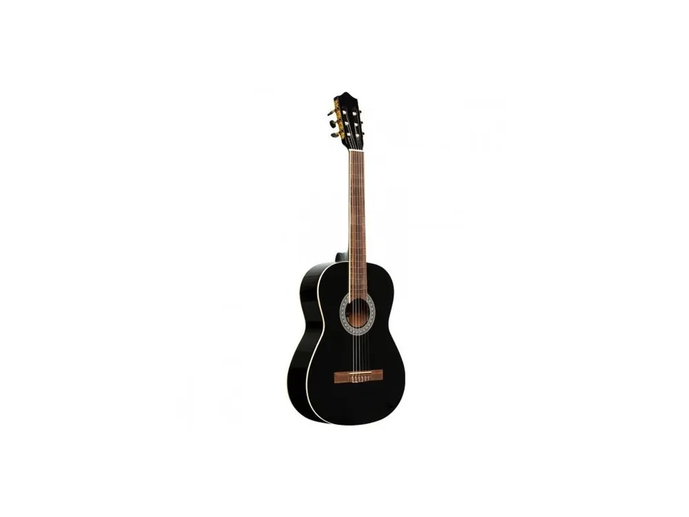 Stagg SCL60-BLK, klasická kytara 4/4, černá Sezónní Sleva