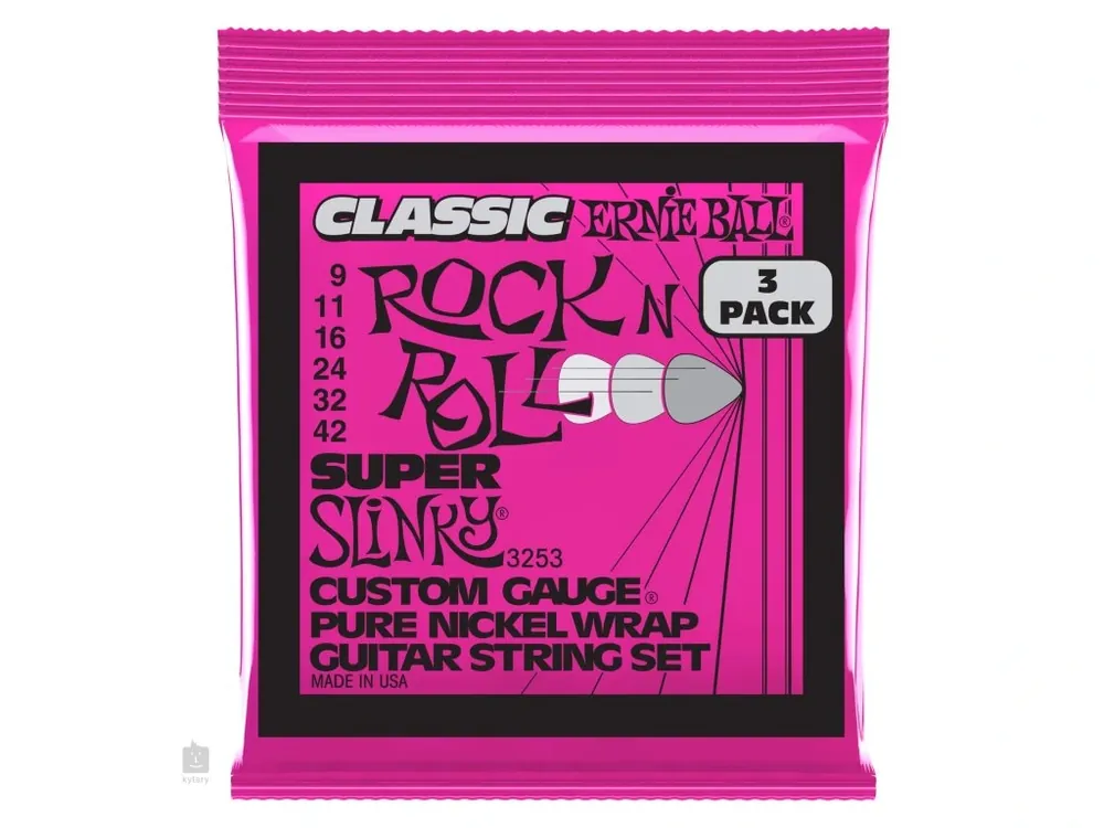 Kup Teď ERNIE BALL Pure Nickel Super Slinky 3-Pack