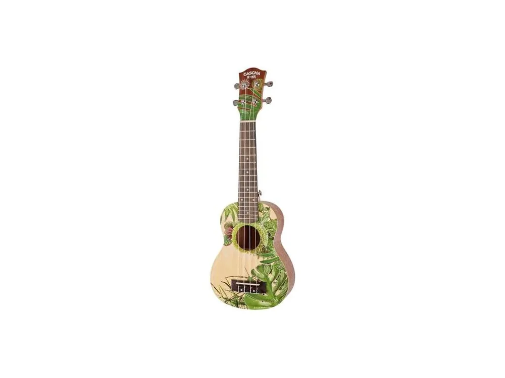 CASCHA Soprano Ukulele Leafy Koupit Online