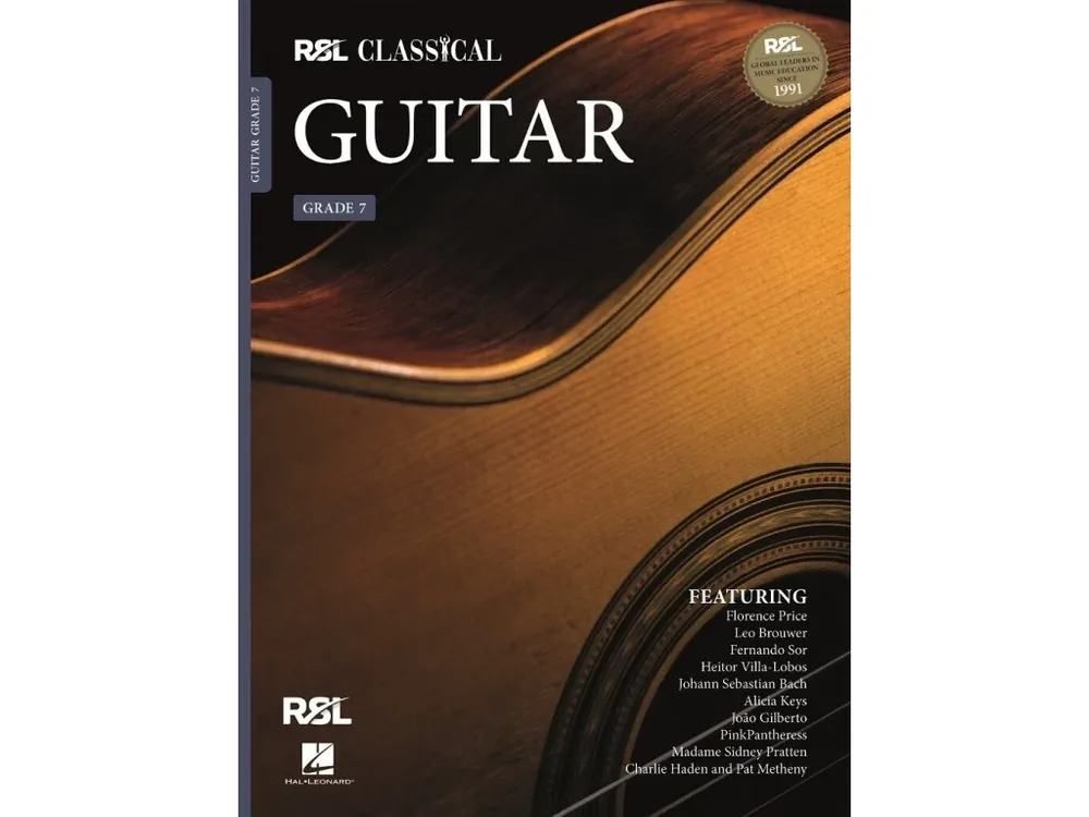 RSL Classical Guitar Grade 7 (2022) Aktuální