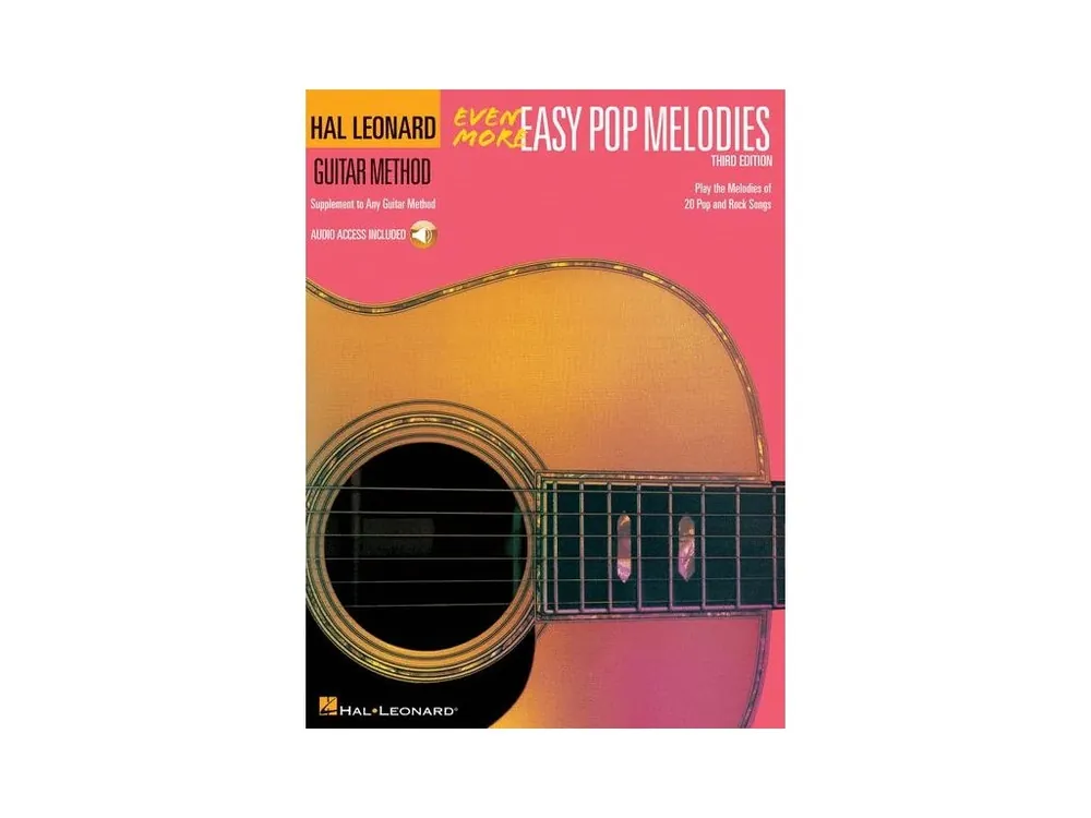 Even More Easy Pop Melodies - 3rd Edition (noty, melodická linka, akordy) (+audio) Dokud Zásoby Vydrží