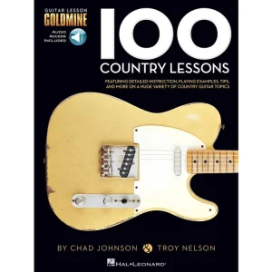 100 Country Lessons + Audio Online / kytara + tabulatura Kup Teď