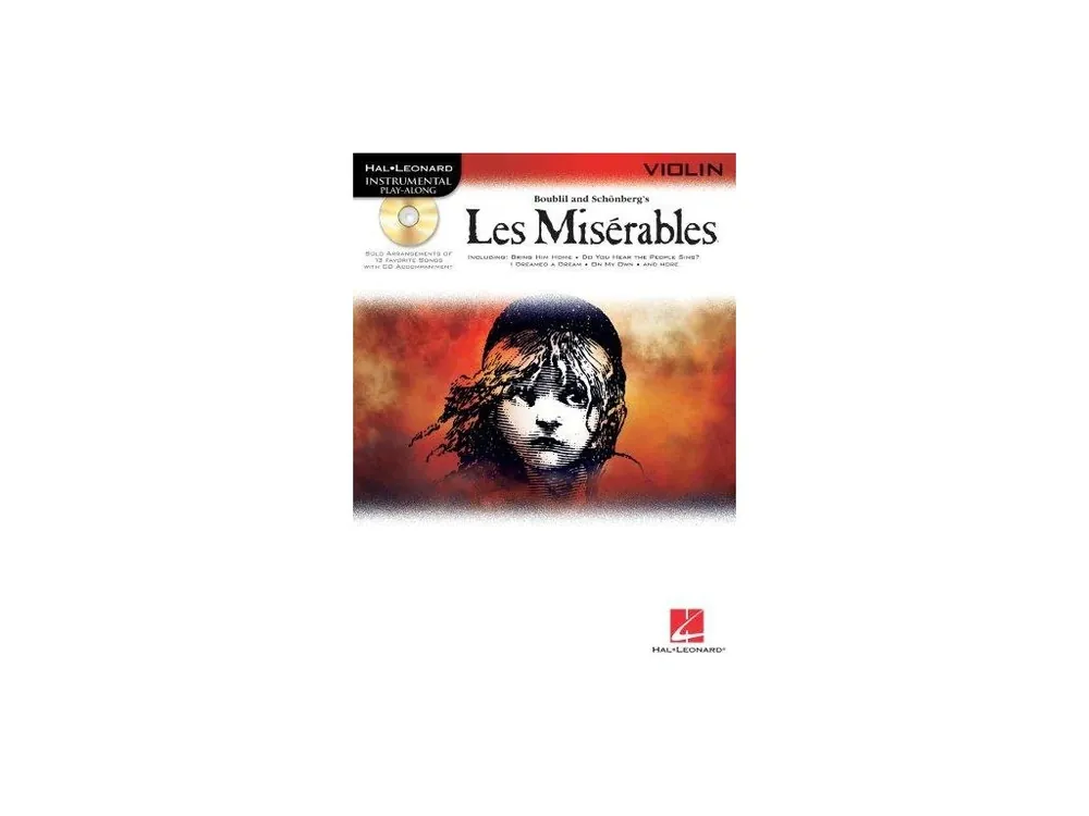 Instrumental Play-Along Les Misérables / Bídníci (noty na housle) (+audio) Ověřený