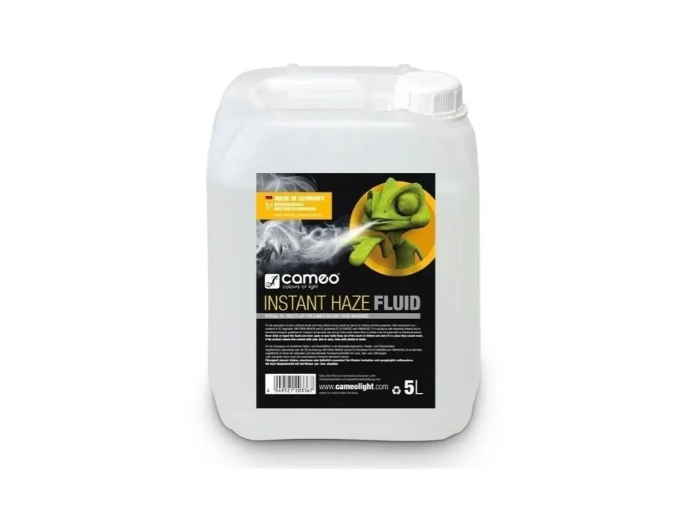 Objednat Nyní Cameo INSTANT Haze 5L Náplně do hazerů