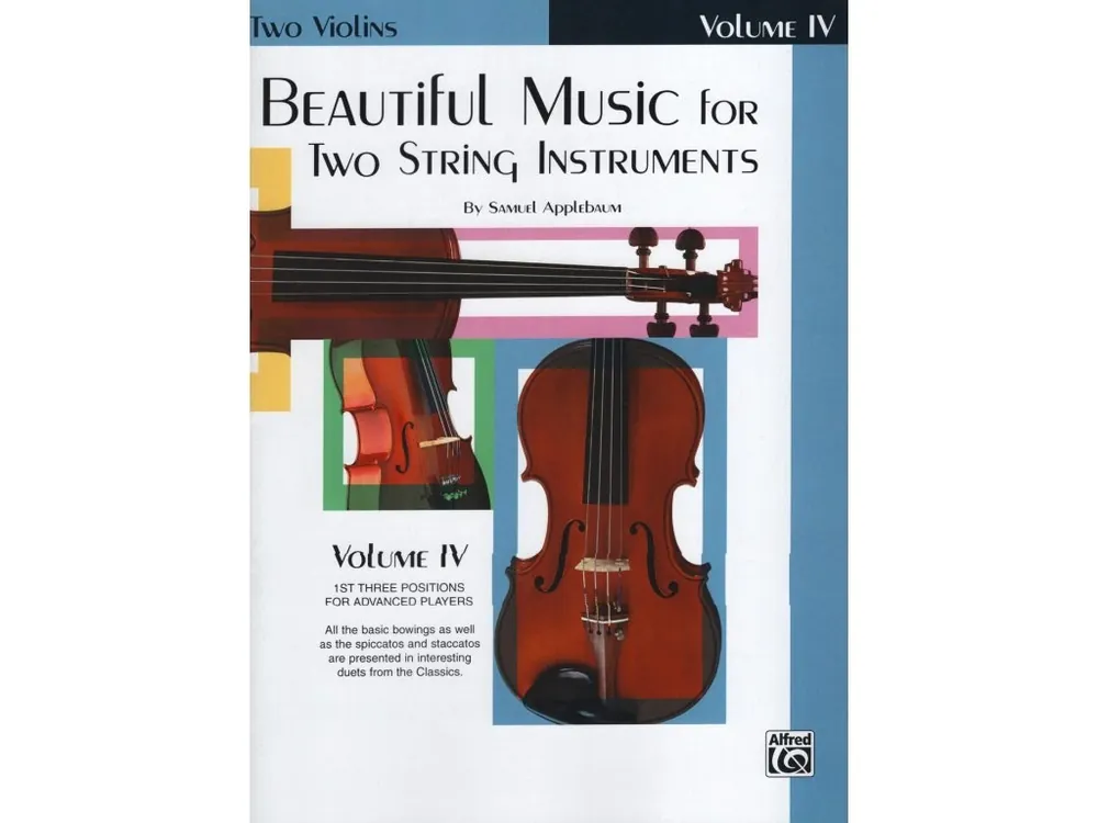 Levný Beautiful Music 4 for Two String Instruments / skladby pro dvoje housle
