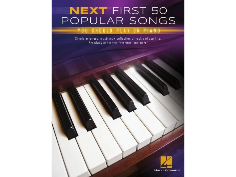 Akční Nabídka Next First 50 Popular Songs You Should Play (noty na snadný klavír)