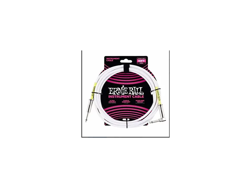 6049 Ernie Ball 10‘ Instrument Classic Cable - nástrojový kabel rovný / zahnutý jack - 3.05m Novinka