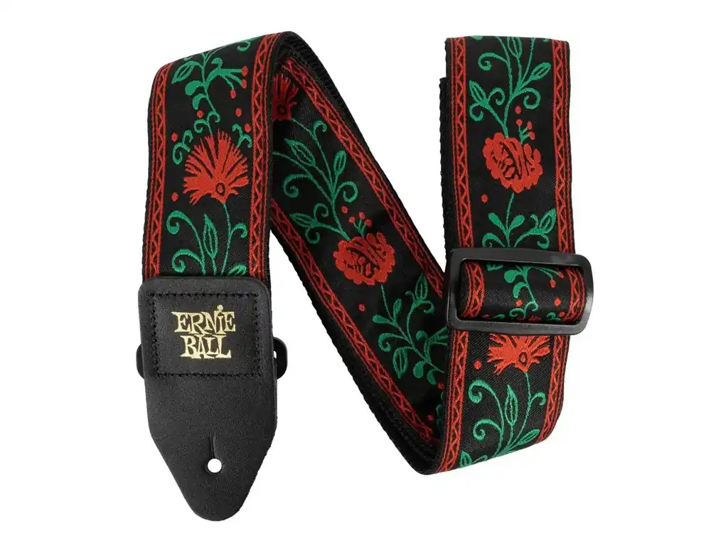 5361 Ernie Ball Classic Jacquard Guitar/Bass Strap - Western Rose - kytarový pás - 1ks Poslední Šance