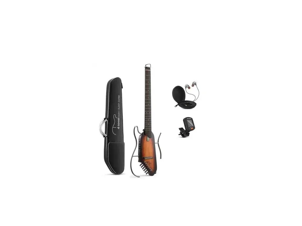 DONNER HUSH-I - Mahogany Sunburst Zlevněný