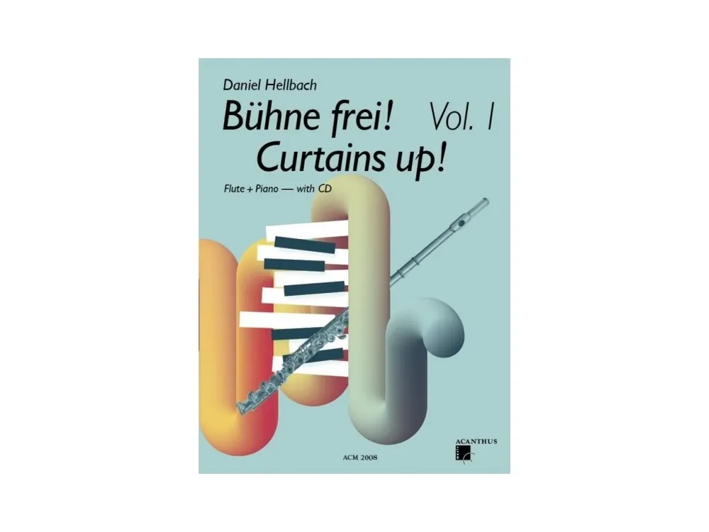 Buhne Frei Curtains Up - Vol. 1 - příčná flétna a klavír Rychlé Dodání