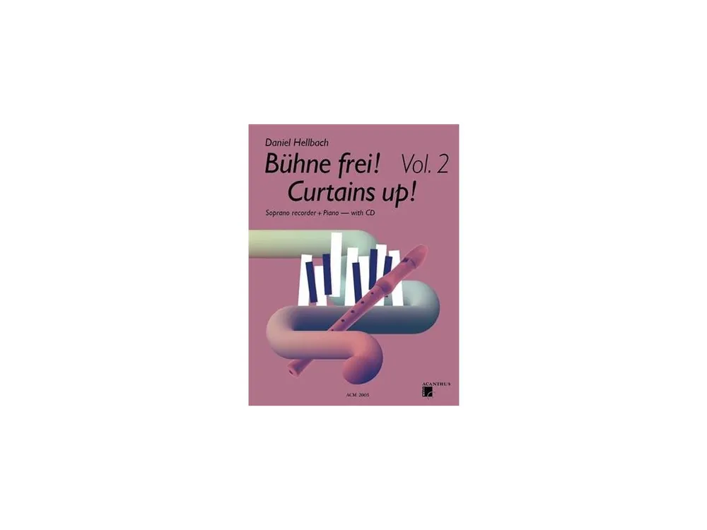 Kup Teď Bühne Frei Curtains Up - Vol. 2 pro zobcovou flétnu a klavír