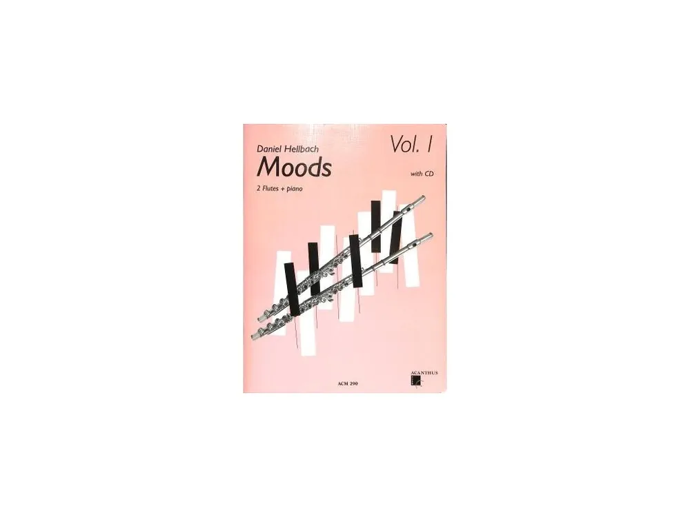 Must-Have Moods 1 + CD - Hellbach Daniel - skladby pro dvě příčné flétny a klavír