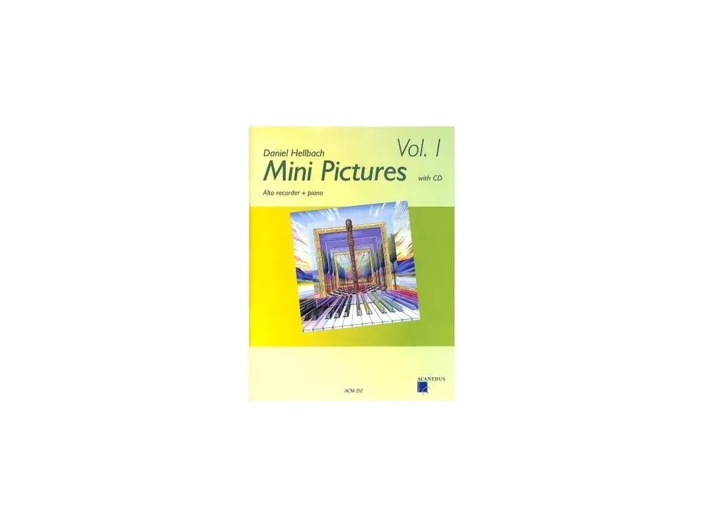 Odeslání Ihned Mini Pictures Vol. 1 s CD pro altovou flétnu a klavír od Daniel Hellbach