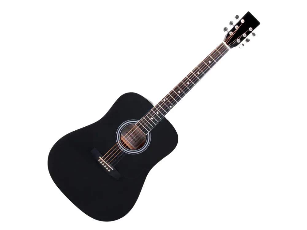Classic Cantabile WS-10BK Acoustic Guitar Black Autentický