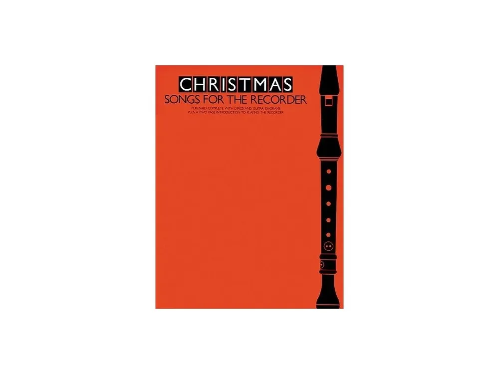 Speciální Cena Christmas Songs For The Recorder - vánoční melodie pro zobcovou flétnu