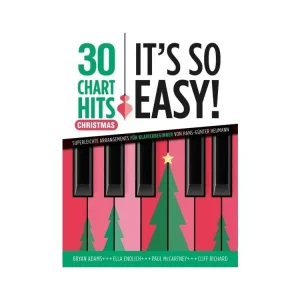 Expresní Doručení 30 Charthits - It‘s So Easy! - 30 vánočních melodií a koled pro klavír