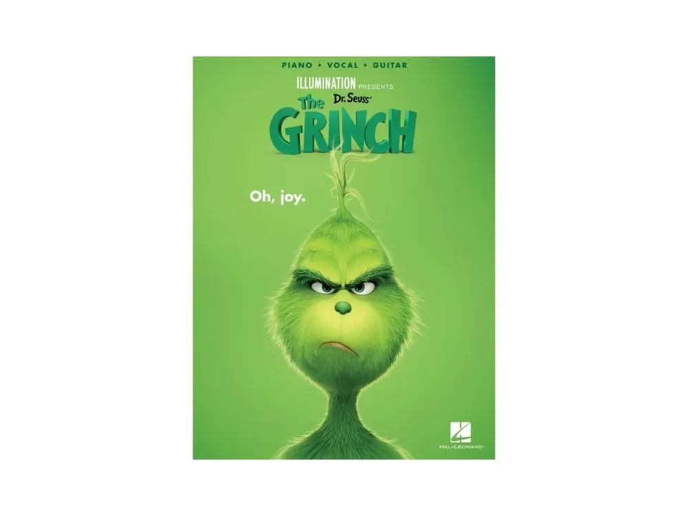 Dr. Seuss‘ The Grinch - Oh, joy. vánoční melodie pro zpěv a klavír s akordy pro kytaru Finální Výprodej