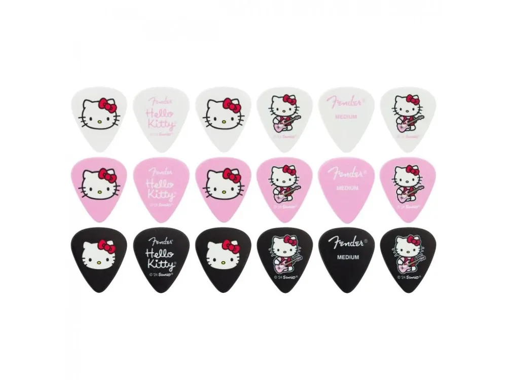 Fender x Hello Kitty Pick Tin, 18 Pack Expresní Doručení