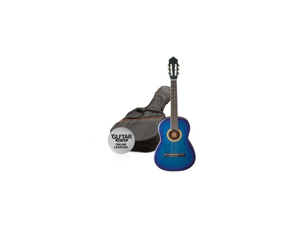 Klasická kytara paket 1/4 Ashton SPCG 14 TBB Pack (modrá) Ihned K Objednání